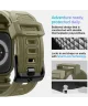 Spigen Rugged Armor Pro - Apple Watch 10 (46MM) - Hoesje en Bandje - Khaki