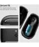 Spigen Rugged Armor Apple AirPods 4 Hoesje Carbon Fiber Zwart