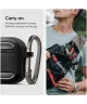 Spigen Rugged Armor Apple AirPods 4 Hoesje Carbon Fiber Zwart