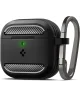 Spigen Rugged Armor Apple AirPods 4 Hoesje Carbon Fiber Zwart