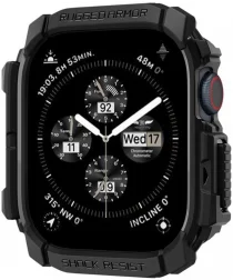 Spigen Rugged Armor - Apple Watch 10 42MM Hoesje - Zwart