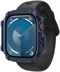 Spigen Rugged Armor - Apple Watch 10 (46MM) Hoesje - Blauw