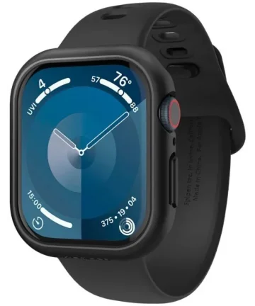 Spigen Thin Fit - Apple Watch 10 (42MM) Bumper Hoesje - Zwart Cases