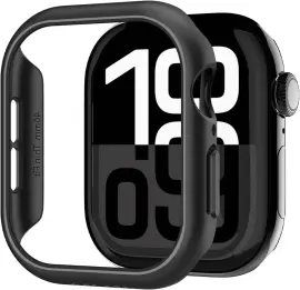 Spigen Thin Fit - Apple Watch 11/10 42MM Bumper Hoesje - Zwart afbeelding
