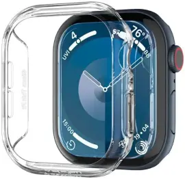 Spigen Thin Fit - Apple Watch 11/10 42MM Bumper Hoesje - Transparant afbeelding