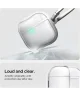 Spigen Ultra Hybrid Apple AirPods 4 Hoesje Transparant Wit