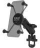 RAM Mounts X-Grip Universele Telefoon Houder Motor met Klem Zwart