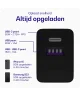 Buddi 30W GaN Mini USB-C Oplader met USB-C naar USB-C kabel 2 Meter