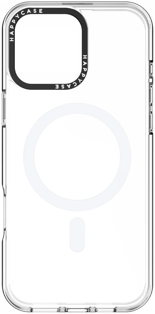 HappyCase Joy Apple iPhone 16 Pro Hoesje MagSafe Back Cover Crystal Clear afbeelding 14