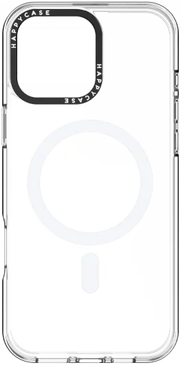 HappyCase Joy Apple iPhone 16 Pro Hoesje MagSafe Back Cover Crystal Clear afbeelding 14