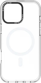 HappyCase Joy Apple iPhone 16 Pro Hoesje MagSafe Back Cover Crystal Clear