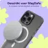 HappyCase Joy Apple iPhone 16 Pro Hoesje MagSafe Back Cover Crystal Clear afbeelding 4