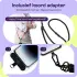 HappyCase Joy Apple iPhone 16 Pro Hoesje MagSafe Back Cover Crystal Clear afbeelding 6
