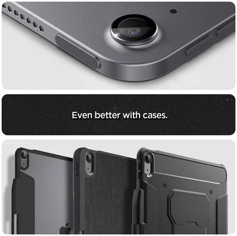 Spigen Optik iPad Air 11 (24/25) / Air 13 (24/25) Camera Protector Grijs 2-Pack afbeelding 6