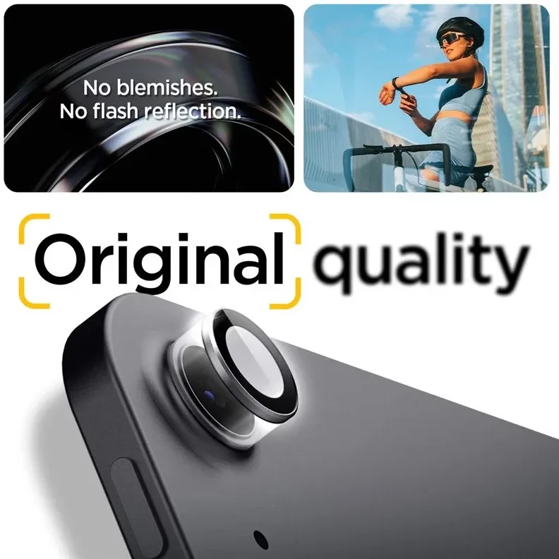 Spigen Optik iPad Air 11 (24/25) / Air 13 (24/25) Camera Protector Grijs 2-Pack afbeelding 7