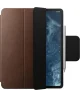 Nomad Leather Folio Plus iPad Air 13 / Pro 12.9 (2022-2018) Hoes Book Case Bruin