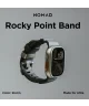 Nomad Rocky Point - Apple Watch Band - 1-10/SE/Ultra - 49/46/45/44/42MM - Zwart