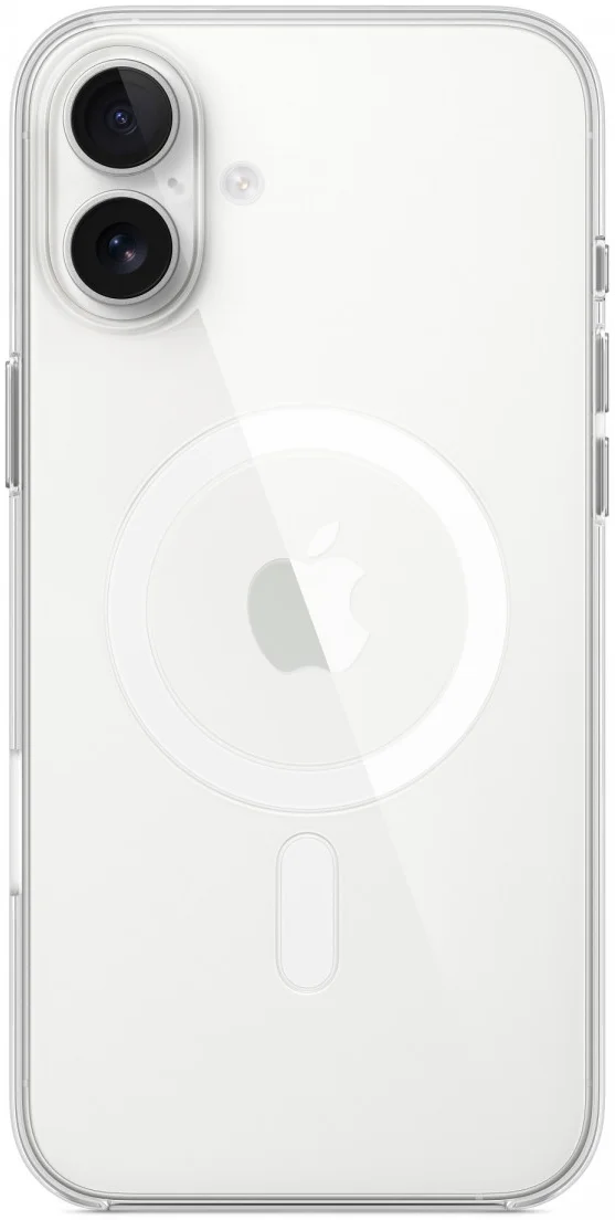 Origineel Apple iPhone 16 Plus Hoesje MagSafe Clear Case Transparant afbeelding 5