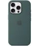 Origineel Apple iPhone 16 Pro Hoesje MagSafe Silicone Case Blauwgroen