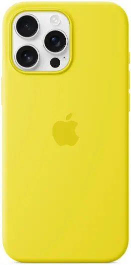 Origineel Apple iPhone 16 Pro Max Hoesje MagSafe Silicone Case Stervrucht afbeelding 3