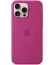 Origineel Apple iPhone 16 Pro Max Hoesje MagSafe Silicone Case Fuchsia