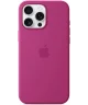 Origineel Apple iPhone 16 Pro Max Hoesje MagSafe Silicone Case Fuchsia