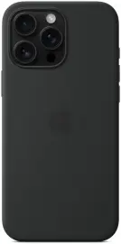 Origineel Apple iPhone 16 Pro Max Hoesje MagSafe Silicone Case Zwart