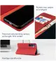 Rosso Element Samsung Galaxy S25 Hoesje Book Case Wallet Rood