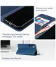 Rosso Element Samsung Galaxy S25 Hoesje Book Case Wallet Blauw