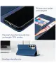 Rosso Element Samsung Galaxy S25 Ultra Hoesje Book Case Wallet Blauw