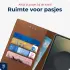 Rosso Deluxe Samsung Galaxy S25 Ultra Hoesje Echt Leer Book Case Bruin afbeelding 5