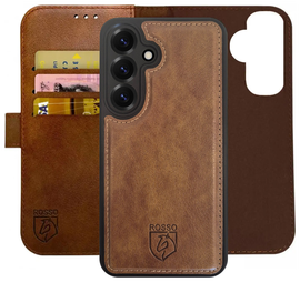 Rosso Element Uitneembaar 2-in-1 Samsung Galaxy S25 Hoesje Bruin