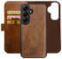 Rosso Element Uitneembaar 2-in-1 Samsung Galaxy S25 Hoesje Bruin