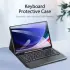 Dux Ducis Samsung Galaxy Tab S9 Plus/S9 FE Plus Hoes Bluetooth Toetsenbord Zwart afbeelding 2
