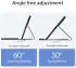 Dux Ducis Samsung Galaxy Tab S9 Plus/S9 FE Plus Hoes Bluetooth Toetsenbord Zwart afbeelding 5