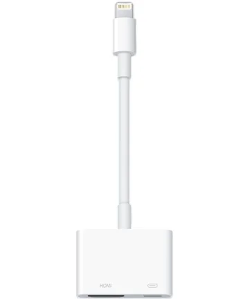 Originele Apple Lightning naar USB-C en Digital AV / HDMI Adapter Wit Kabels