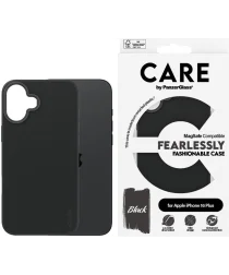 PanzerGlass CARE Fashionable iPhone 16 Plus Hoesje Siliconen MagSafe Zwart