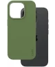 PanzerGlass CARE Fashionable iPhone 16 Pro Hoesje Siliconen MagSafe Groen