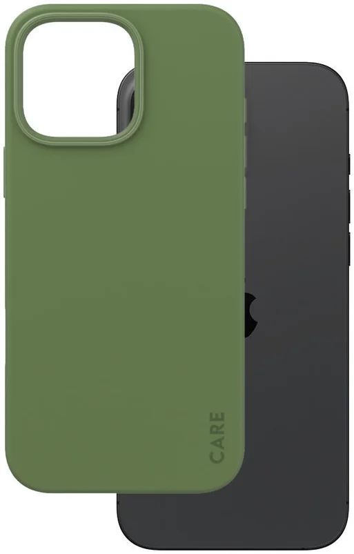 PanzerGlass CARE Fashionable iPhone 16 Pro Max Hoesje Siliconen MagSafe Groen afbeelding 1