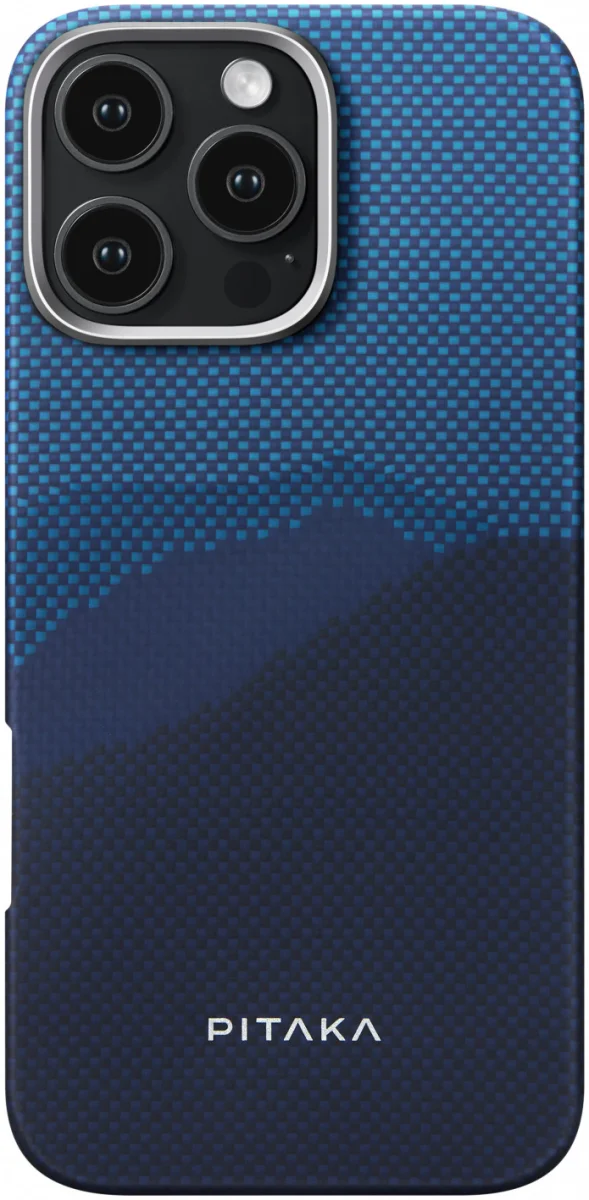 PITAKA Tactile Woven iPhone 16 Pro Hoesje Ultra Dun MagSafe StarPeak afbeelding 1