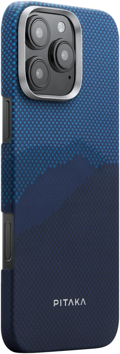 PITAKA Tactile Woven iPhone 16 Pro Hoesje Ultra Dun MagSafe StarPeak afbeelding 2