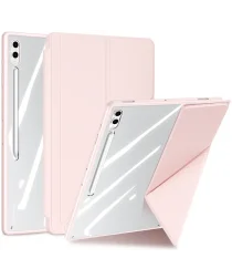 Dux Ducis Magi Samsung Galaxy Tab S10/S9/S8 Ultra Hoes V-Fold Book Case Roze