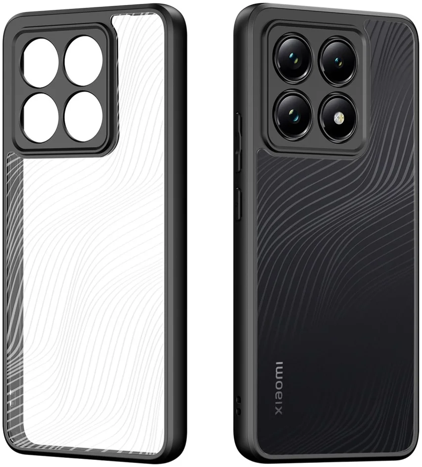 Dux Ducis Aimo Xiaomi 14T Pro Hoesje Back Cover Zwart afbeelding 2