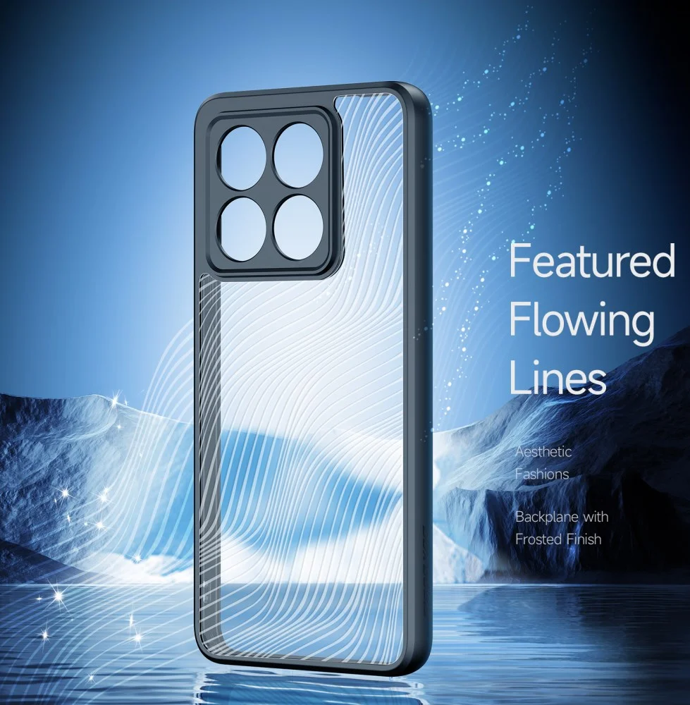 Dux Ducis Aimo Xiaomi 14T Pro Hoesje Back Cover Zwart afbeelding 5