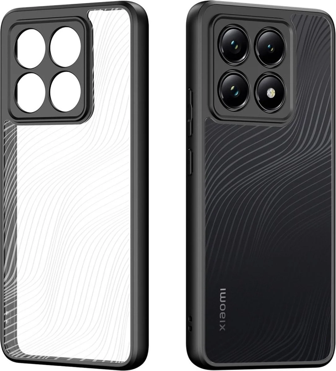 Dux Ducis Aimo Xiaomi 14T Hoesje Back Cover Zwart afbeelding 2
