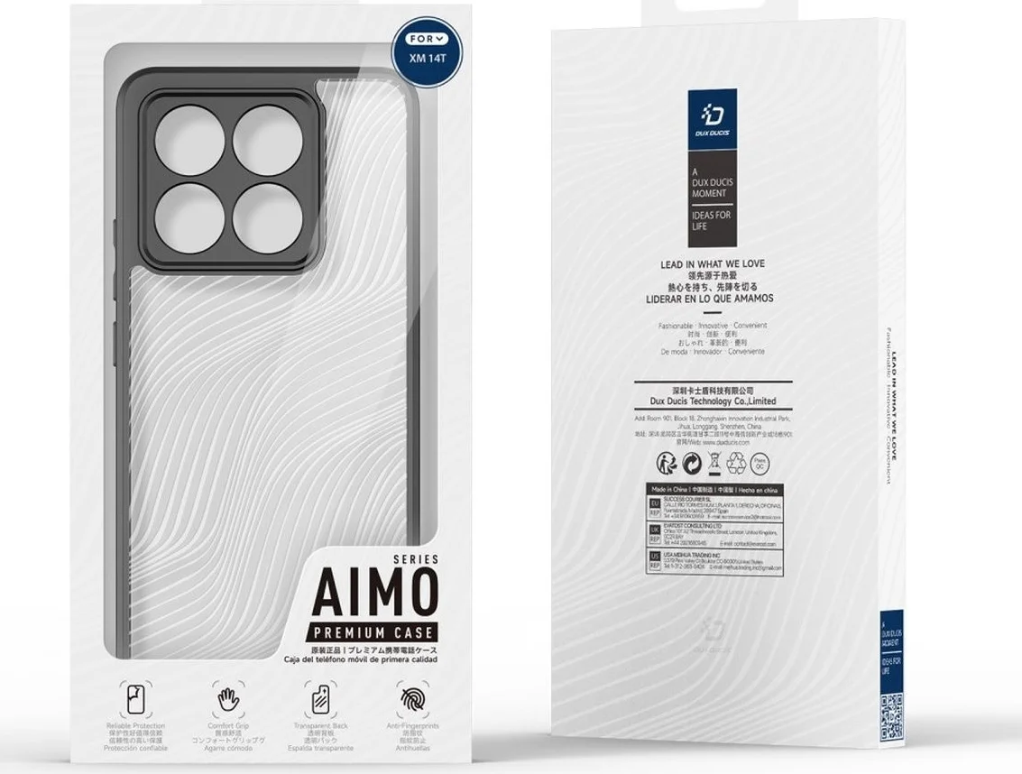 Dux Ducis Aimo Xiaomi 14T Hoesje Back Cover Zwart afbeelding 10