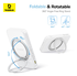 Baseus PicoGo Qi2 / MagSafe Powerbank 20W met USB-C Poort 5.000 mAh Zwart afbeelding 7