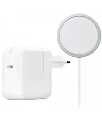 Originele Apple 30W USB-C Oplader met 25W MagSafe Kabel 1 Meter Wit