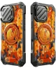 SUPCASE UB Pro MagXT iPhone 16 Pro Max Hoesje Camera Protector Camo Oranje