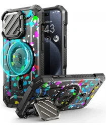 SUPCASE UB Pro MagXT iPhone 16 Pro Max Hoesje Camera Protector Stipjes